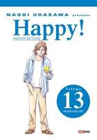 Couverture du livre « Happy ! édition de luxe Tome 13 : never give up !! » de Naoki Urasawa aux éditions Panini