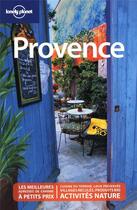 Couverture du livre « Provence » de Muriel Chalandre aux éditions Lonely Planet France