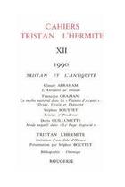 Couverture du livre « Cahiers Tristan L'Hermite. 1990, N  12 » de Cahiers Tristan L'He aux éditions Classiques Garnier