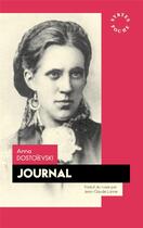 Couverture du livre « Journal 1867 » de Anna Grigorievna Dostoievskaia aux éditions Syrtes
