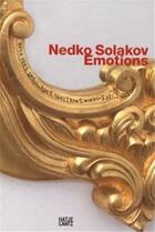 Couverture du livre « Nedko solakov emotions /anglais/allemand » de Ralf Beil aux éditions Hatje Cantz