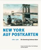 Couverture du livre « New york auf postkarten 1880-1980 /allemand » de Thomas Kramer (Ed.) aux éditions Scheidegger