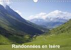 Couverture du livre « Randonnees en isere calendrier mural 2018 din a4 horizontal - randonnees pedestres au coeur » de Julien M aux éditions Calvendo