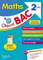 Couverture du livre « Objectif bac maths 2nde » de Philippe Rousseau aux éditions Hachette Education