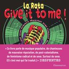 Couverture du livre « Give It to Me ! : Sexe femmes musique » de La Rata aux éditions Flammarion