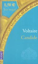 Couverture du livre « Candide » de Voltaire aux éditions Pocket