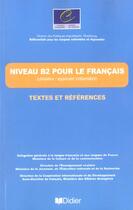 Couverture du livre « Les referentiels textes et references - niveau b2 » de Jean-Claude Beacco aux éditions Didier