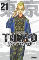 Couverture du livre « Tokyo revengers Tome 21 » de Ken Wakui aux éditions Glenat