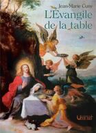 Couverture du livre « L'ÉVANGILE DE LA TABLE » de Jean-Marie Cuny aux éditions Editions Du Verbe Haut