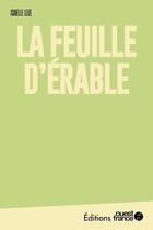 Couverture du livre « La Feuille d'Érable : Le recyclage et l'inclusion au coeur de la Bretagne » de Isabelle Bieth-Leize aux éditions Ouest France