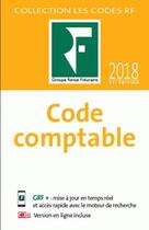 Couverture du livre « Code comptable (édition 2018) » de  aux éditions Revue Fiduciaire