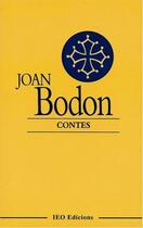 Couverture du livre « Contes » de Joan Bodon aux éditions Ieo Edicions
