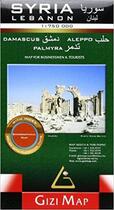 Couverture du livre « Syria/Lebanon 1/750.000 : geographical » de  aux éditions Gizimap
