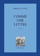 Couverture du livre « Comme une lettre » de Mireille Gansel aux éditions La Cooperative