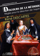 Couverture du livre « Discours de la méthode + Règles pour la direction de l'esprit » de Rene Descartes aux éditions Les Editions De Londres