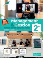 Couverture du livre « Management et gestion - option seconde - livre eleve - ed. 2022 » de Carrey/Lacroux aux éditions Hachette Education