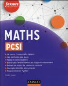 Couverture du livre « Maths PCSI 1ère année » de Gugger aux éditions Dunod