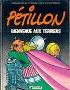 Couverture du livre « Bienvenue aux terriens » de Rene Petillon aux éditions Glenat