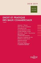 Couverture du livre « Droit et pratique des baux commerciaux (édition 2017/2018) » de  aux éditions Dalloz