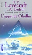 Couverture du livre « L'Appel De Cthulhu » de Lovercraft aux éditions Pocket