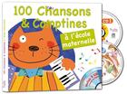 Couverture du livre « 100 chansons et comptines a l'ecole maternelle » de Francine Pohl aux éditions Formulette