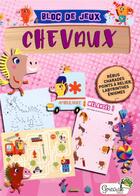 Couverture du livre « Petit bloc de jeux chevaux » de Garcia Marianne aux éditions Grenouille