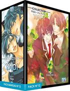 Couverture du livre « Coffret yaoi n°12 ; 5 tomes » de  aux éditions Boy's Love