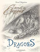 Couverture du livre « Carnet de croquis de dragons » de Pascal Moguerou aux éditions Au Bord Des Continents