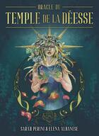 Couverture du livre « Oracle du temple de la déesse » de Sarah Perini et Elena Albanese aux éditions Editions Intuitives