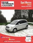 Couverture du livre « Opel meriva - diesel depuis 08-2003 » de Etai aux éditions Etai