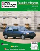 Couverture du livre « Renault 5 et express - moteurs essence atmospherique de 0.91 a 1.41 » de Etai aux éditions Etai