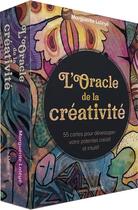 Couverture du livre « L'oracle de la créativité : 55 cartes pour développer votre potentiel créatif et intuitif » de Marguerite Laleye aux éditions Medicis