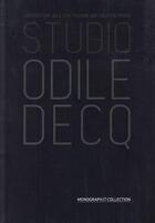 Couverture du livre « Studio Odile Decq ; architecture as a devil passion and creative power » de  aux éditions Antique Collector's Club