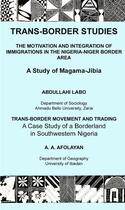 Couverture du livre « Trans-Border Studies » de Labo Abdulahi et Afolayan A.A. aux éditions Epagine