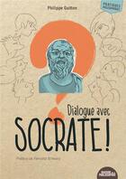 Couverture du livre « Dialogue Avec Socrate » de Philippe Guitton aux éditions Ancrages