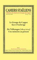 Couverture du livre « Le groupe de Coppet face à l'esclavage » de  aux éditions Honore Champion