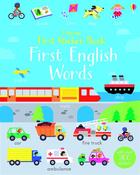 Couverture du livre « Sticker book : english words » de Kirsteen Robson aux éditions Usborne