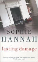 Couverture du livre « LASTING DAMAGE » de Sophie Hannah aux éditions Hodder And Stoughton Ltd