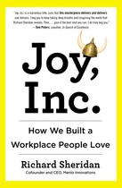 Couverture du livre « JOY, INC. - HOW WE BUILT A WORKPLACE PEOPLE LOVE » de Richard Sheridan aux éditions Portfolio