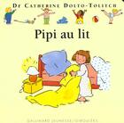 Couverture du livre « Faire pipi au lit » de Joelle Boucher et Catherine Dolto et Colline Faure-Poiree aux éditions Gallimard Jeunesse Giboulees