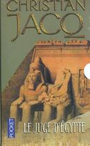 Couverture du livre « Coffret Christian Jacq ; Pyramide Assassinee ; Loi Du Desert ; Justice Du Vizir » de Christian Jacq aux éditions Pocket