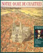 Couverture du livre « Notre dame de chartres » de Anne Prache aux éditions Cnrs