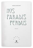 Couverture du livre « Nos paradis perdus » de Muriel De Rengerve aux éditions Aethalides