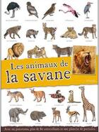 Couverture du livre « Livres panoramas/les animaux de la savane » de Piccolia aux éditions Piccolia