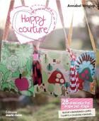 Couverture du livre « Happy couture » de Annabel Wrigley aux éditions Marie-claire