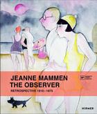 Couverture du livre « Jeanne mammen the observer retrospective 1910-1975 » de Lugtens Annelie aux éditions Hirmer