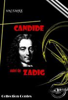 Couverture du livre « Candide ; Zadig » de Voltaire aux éditions Ink Book