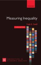 Couverture du livre « Measuring Inequality » de Cowell Frank aux éditions Oup Oxford