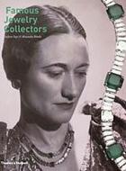 Couverture du livre « Famous jewelry collectors » de Papi/Rhodes aux éditions Thames & Hudson