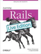 Couverture du livre « Learning Rails: Live Edition » de Simon St.Laurent aux éditions O Reilly